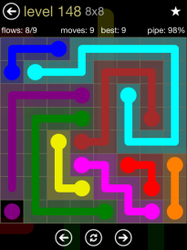 Flow Free 8x8 Mania Board Walkthrough, Cheats & Solutions image 55