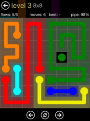 Flow Free 8x8 Mania Board Walkthrough, Cheats & Solutions image 73