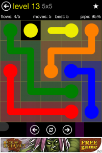 Flow 5x5 Level 13