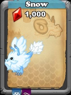 dragonvale snow dragon
