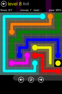 Flow Free 8x8 Level 8