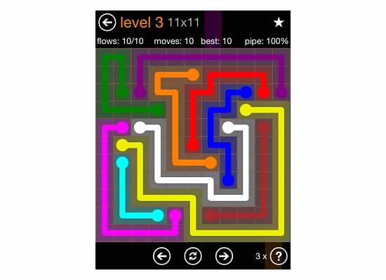 Flow Free Jumbo Pack Walkthrough, Cheats, & Solutions image 90
