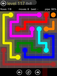 Flow Free 8x8 Mania Board Walkthrough, Cheats & Solutions image 20