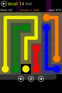 Flow 6x6 Level 14