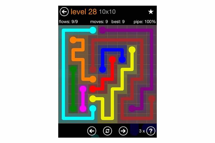 Flow Free Jumbo Pack Walkthrough, Cheats, & Solutions image 141