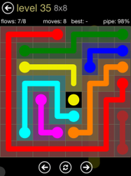 Flow Free 8x8 Mania Board Walkthrough, Cheats & Solutions image 79