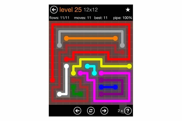 Flow Free Jumbo Pack Walkthrough, Cheats, & Solutions image 71