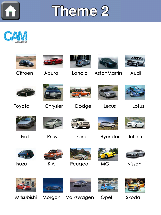 Cars Quiz Answers Theme 2