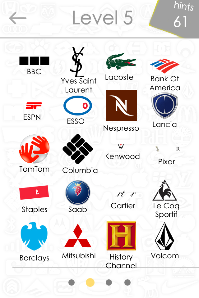 Logos Quiz Answers Level 5