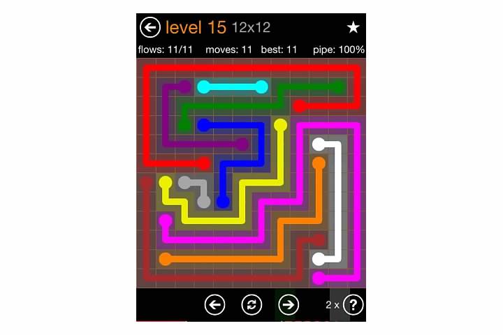 Flow Free Jumbo Pack Walkthrough, Cheats, & Solutions image 27