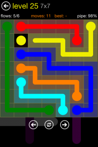 Flow Free 7x7 Level 25