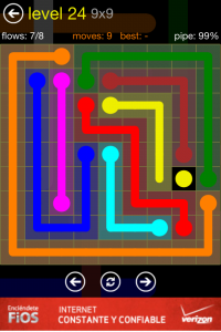 Flow Free 9x9 Level 24