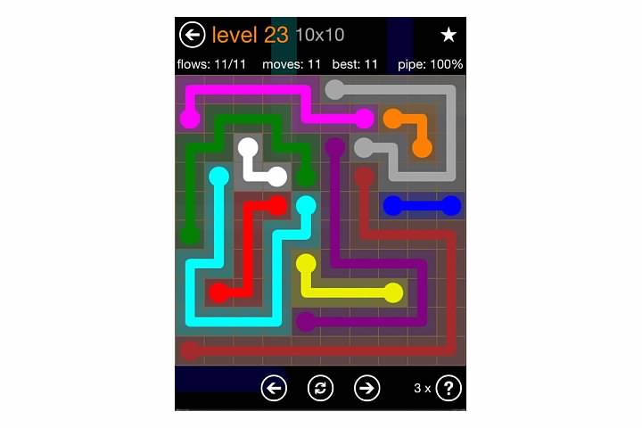 Flow Free Jumbo Pack Walkthrough, Cheats, & Solutions image 136