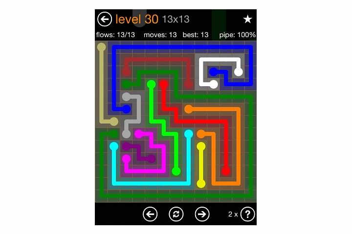Flow Free Jumbo Pack Walkthrough, Cheats, & Solutions image 93