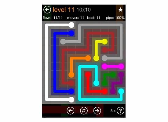 Flow Free Jumbo Pack Walkthrough, Cheats, & Solutions image 124