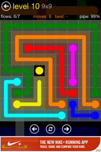 Flow Free 9x9 Level 10