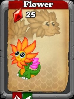 dragonvale flower dragon