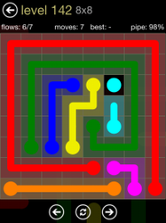 Flow Free 8x8 Mania Board Walkthrough, Cheats & Solutions image 49