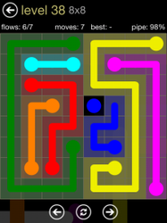 Flow Free 8x8 Mania Board Walkthrough, Cheats & Solutions image 82