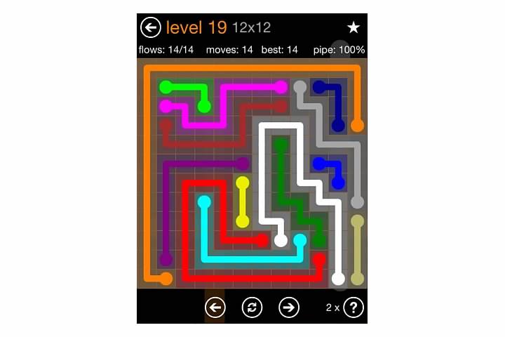 Flow Free Jumbo Pack Walkthrough, Cheats, & Solutions image 43