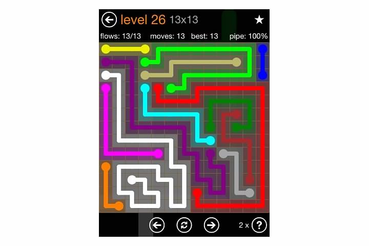 Flow Free Jumbo Pack Walkthrough, Cheats, & Solutions image 76