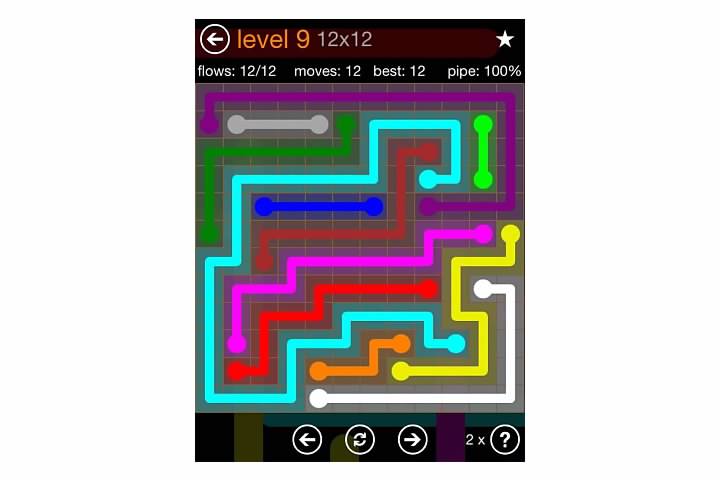 Flow Free Jumbo Pack Walkthrough, Cheats, & Solutions image 119