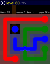 Flow Free Bridges 5x5 60