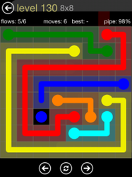 Flow Free 8x8 Mania Board Walkthrough, Cheats & Solutions image 35