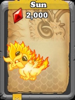 dragonvale sun dragon