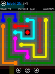 Flow Free 9x9 Mania Level 28