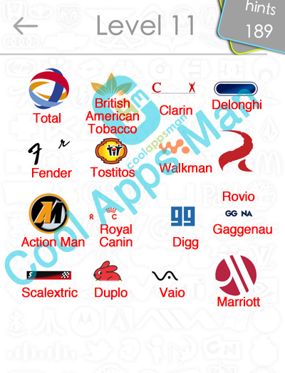 logo quiz answers level 11