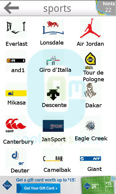 Logo Quiz Ultimate level 5 sports pt 4