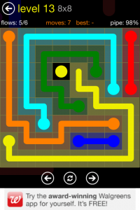 Flow Free 8x8 Level 13
