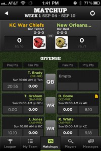 Yahoo Fantasy Football vs ESPN vs NFL - Fantasy Football App Review image 3