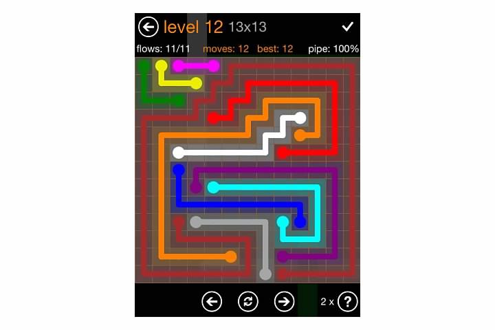 Flow Free Jumbo Pack Walkthrough, Cheats, & Solutions image 16
