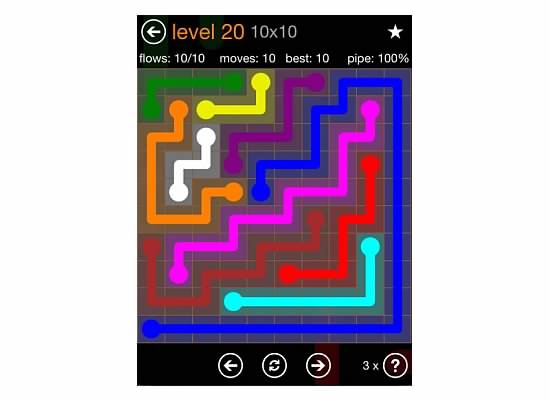 Flow Free Jumbo Pack Walkthrough, Cheats, & Solutions image 134