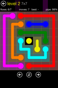 Flow Free 7x7 Level 3
