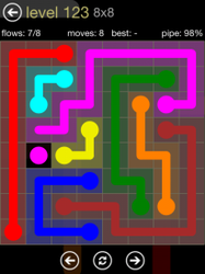 Flow Free 8x8 Mania Board Walkthrough, Cheats & Solutions image 27