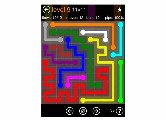 Flow Free Jumbo Pack Walkthrough, Cheats, & Solutions image 118