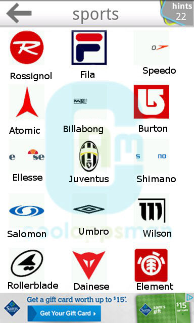 Logos Quiz Ultimate level 5 sports