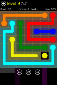 Flow Free 7x7 Level 9
