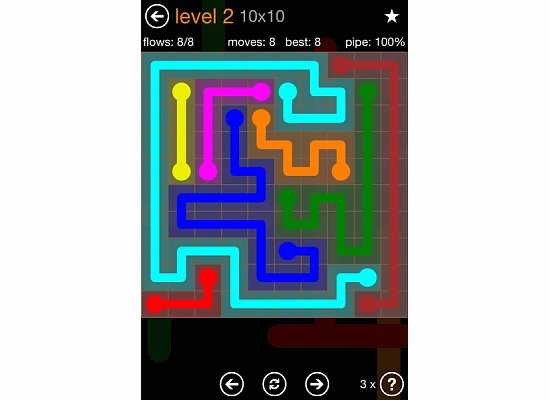Flow Free Jumbo Pack Walkthrough, Cheats, & Solutions image 133