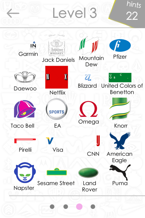 Logos Quiz Answers Level 3