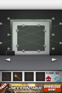 100 Floors Walkthrough Level 62