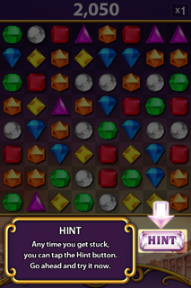 Bejweled Blitz Hint