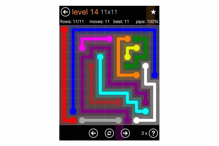 Flow Free Jumbo Pack Walkthrough, Cheats, & Solutions image 22