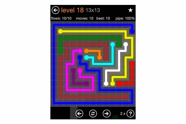 Flow Free Jumbo Pack Walkthrough, Cheats, & Solutions image 40