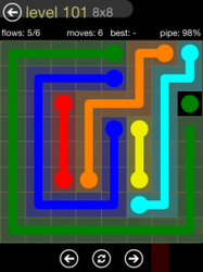 Flow Free 8x8 Mania Board Walkthrough, Cheats & Solutions image 4