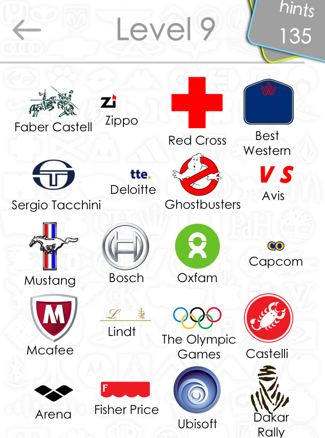 Logos Quiz Answers Level 9