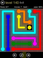 Flow Free 8x8 Mania Board Walkthrough, Cheats & Solutions image 46